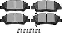 Vista 11 de SCITOO D785C D834 Pastillas de freno delanteras y traseras para Cadillac Escalade, Escalade ESV, Escalade EXT, para Chevy Avalanche 1500, Silverado