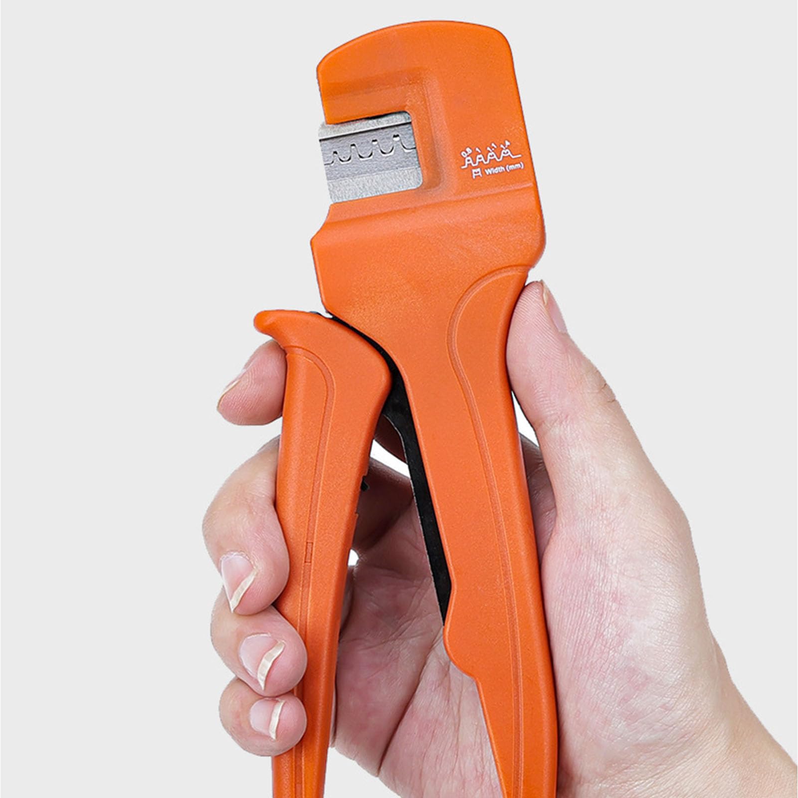 Pinza per crimpare cavi per terminali Crimpatrice per connettori 28-18AWG / 24-16AWG / 32-22AWG / 32-20AWG Pinza per crimpare a mano Pinza per cavi elettrici