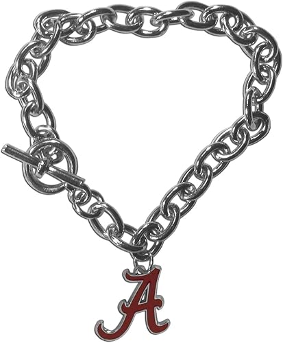 Miniatura 3 de Siskiyou NCAA - Juego de pulseras de cadena y aretes colgantes unisex para adultos