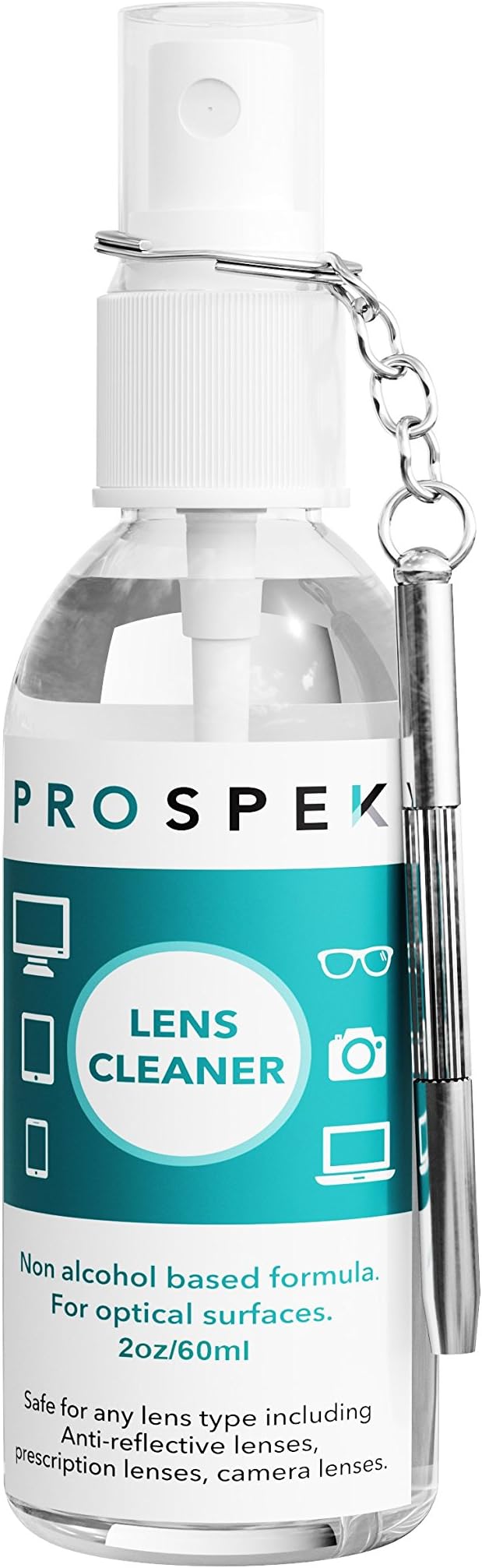 Eye Glasses Cleaner Spray - 2oz and Microfiber