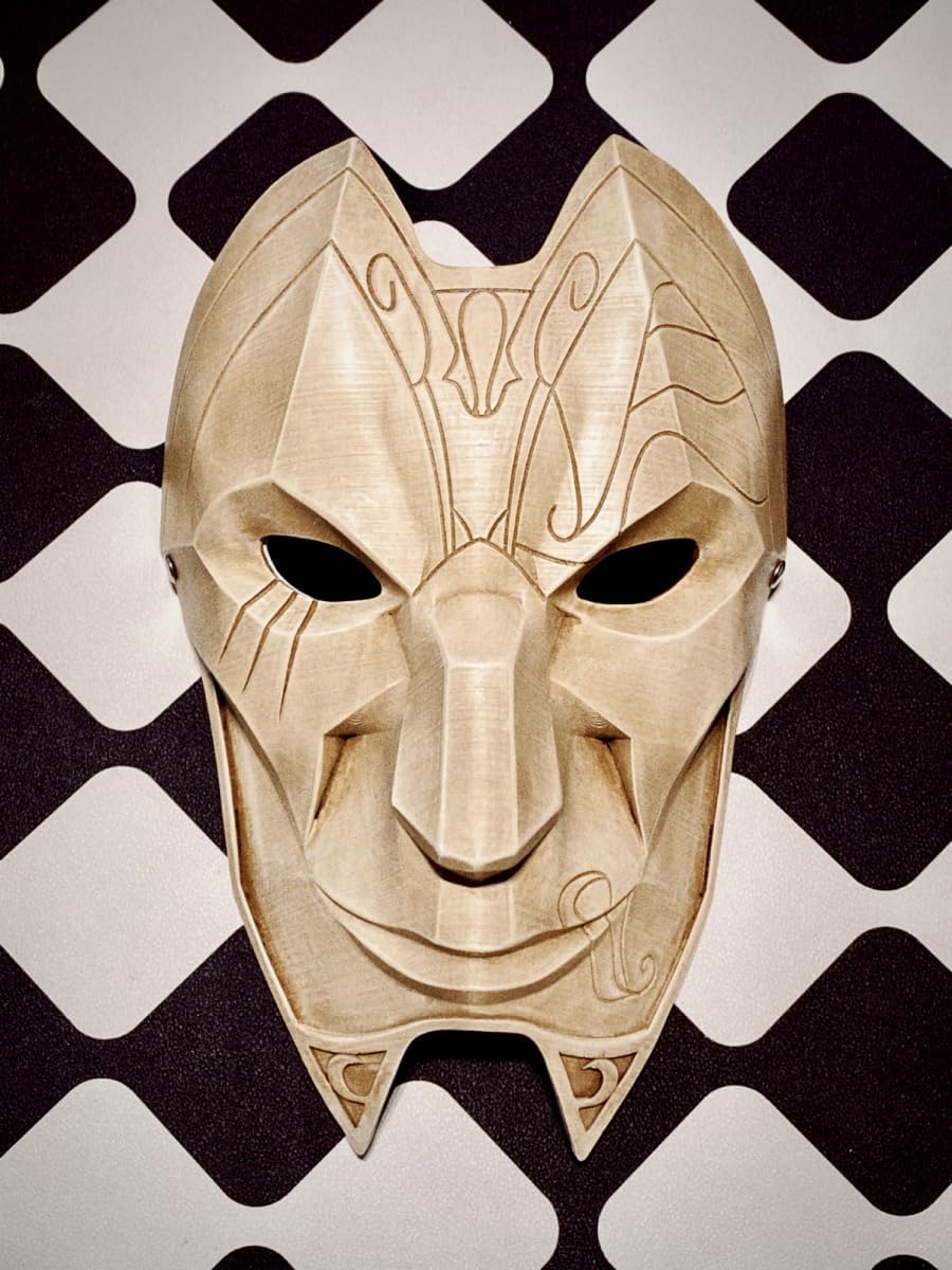 cosplay Khada Jhin mask