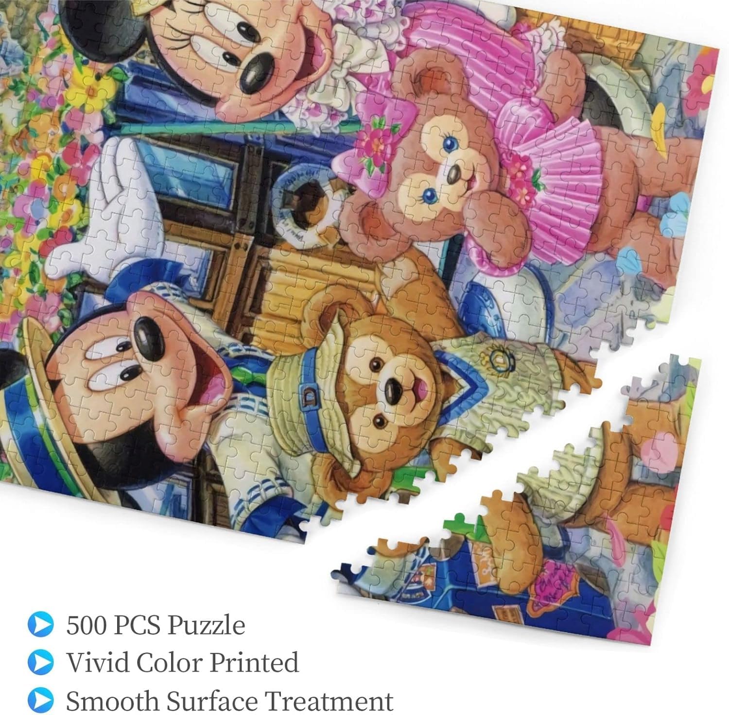 ミッキーマウス　パズル Amazon | ミッキーマウス 200 ピース ジグソーパズル 木製 減圧