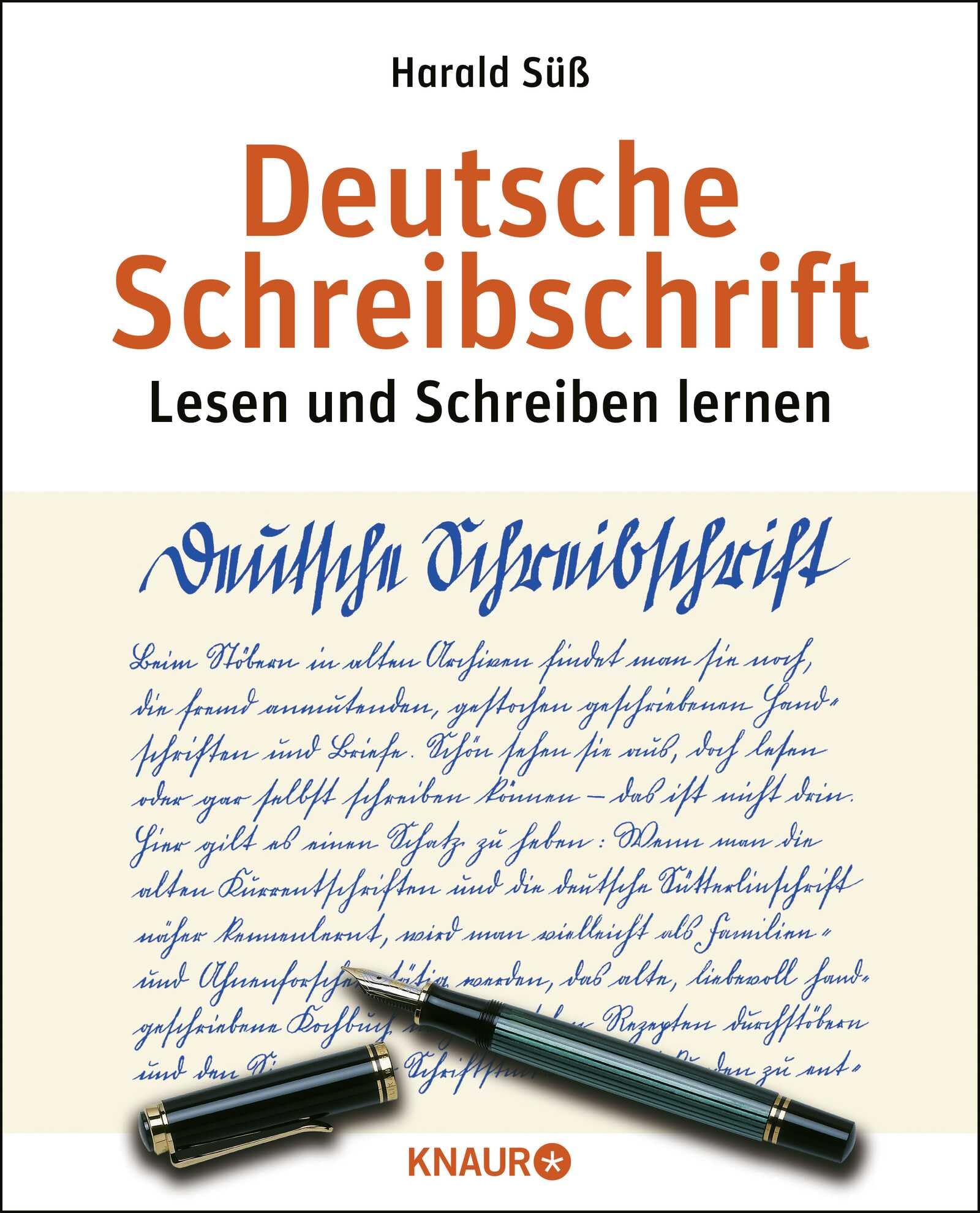 Deutsche Schreibschrift. Übungsbuch: Lesen und Schreiben lernen