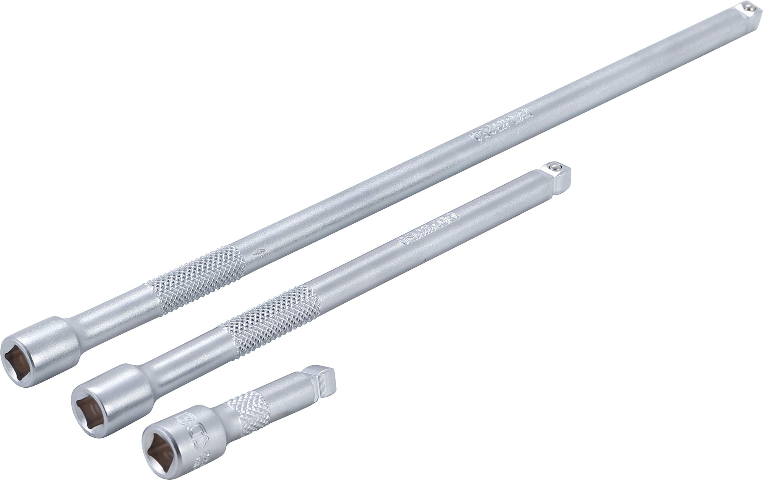 BGS 2233 | Serie di prolunghe testa sferica | 6,3 mm (1/4") | 50 / 150 / 250 mm | 3 pz.