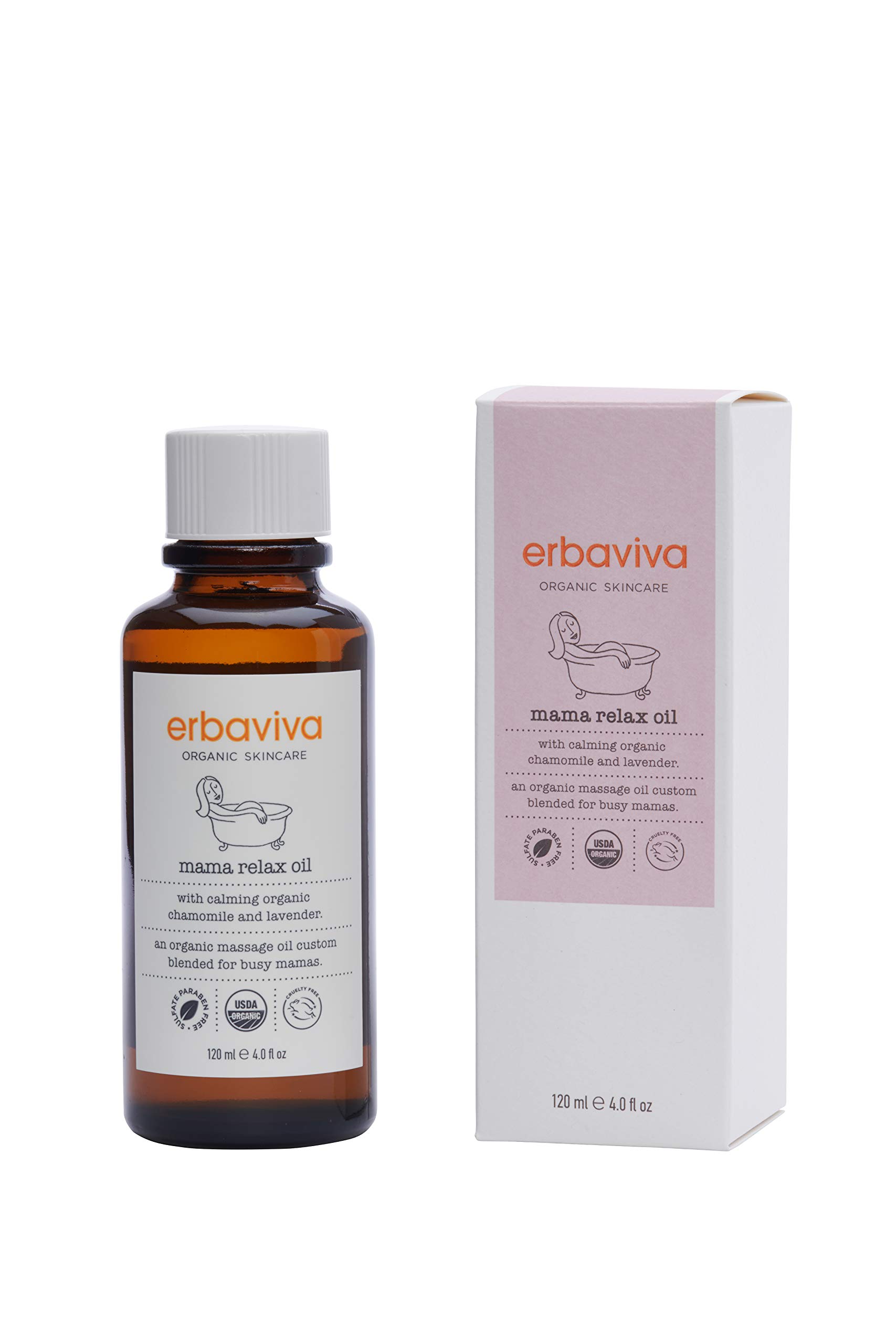 erbaviva Mama Relax Oil 4fl oz