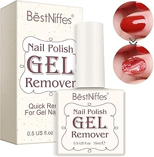 Gel Nail Polish Remover,Remove Gel Nail Polish In 1-5 Minutes,Quick & Easy Polish Remover,No Need For Foil,Soaking Or Wrap...