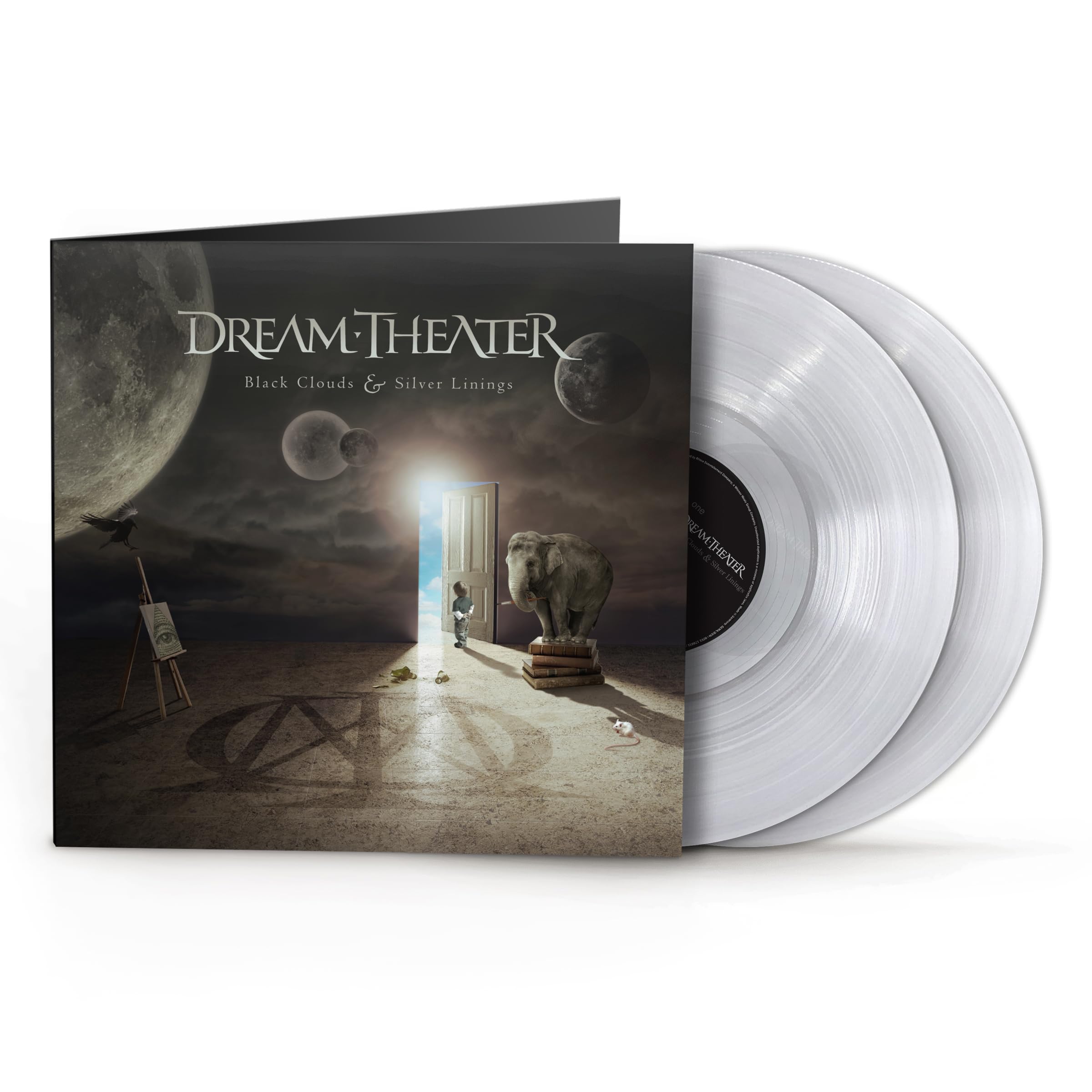 Dream Theater Black Clouds and Silver Linings double LP vinyl Europe Rhino
