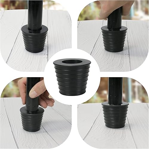Miniatura 2 de INNOLITES Cuña de cono de sombrilla para agujero de mesa de patio, base de apertura de mesa de patio o base de sombrilla de 1.9 a 2.7 pulgadas, se