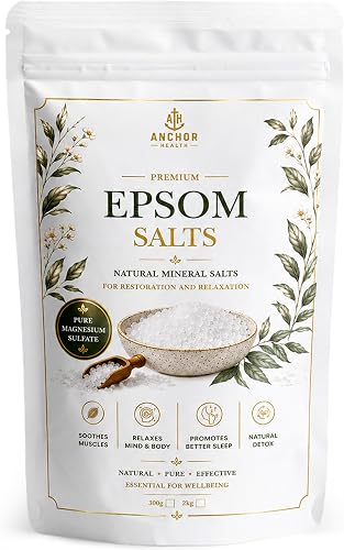 Epsom Salts | Pure Magnesium Sulphate | Bath & Foot Soak | 2kg