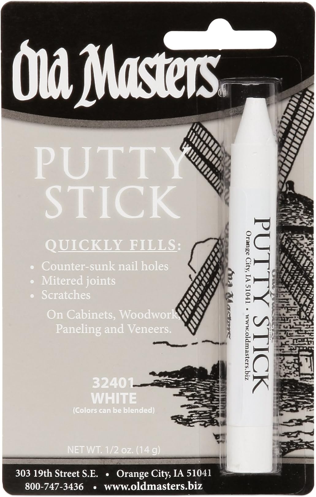 32401 Putty Stick, White