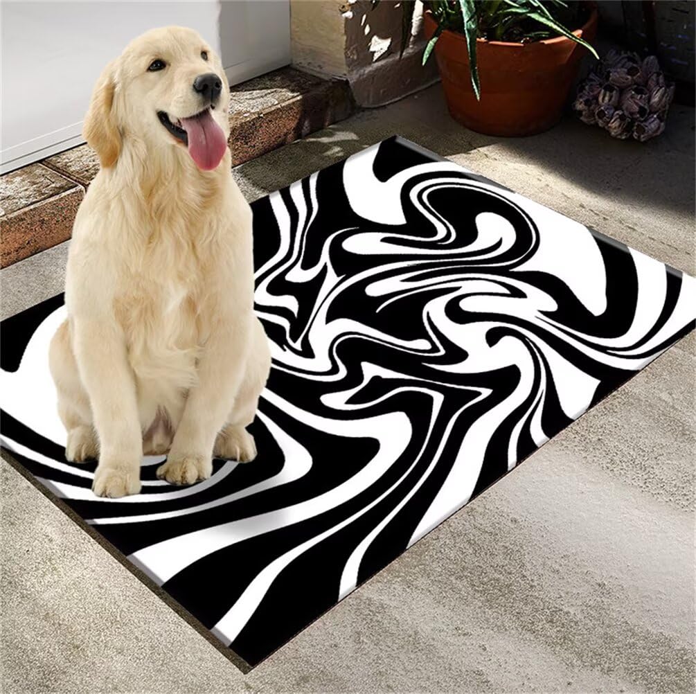 Tapis de chambre adulte doux et abstrait pour réchauffer vos matins