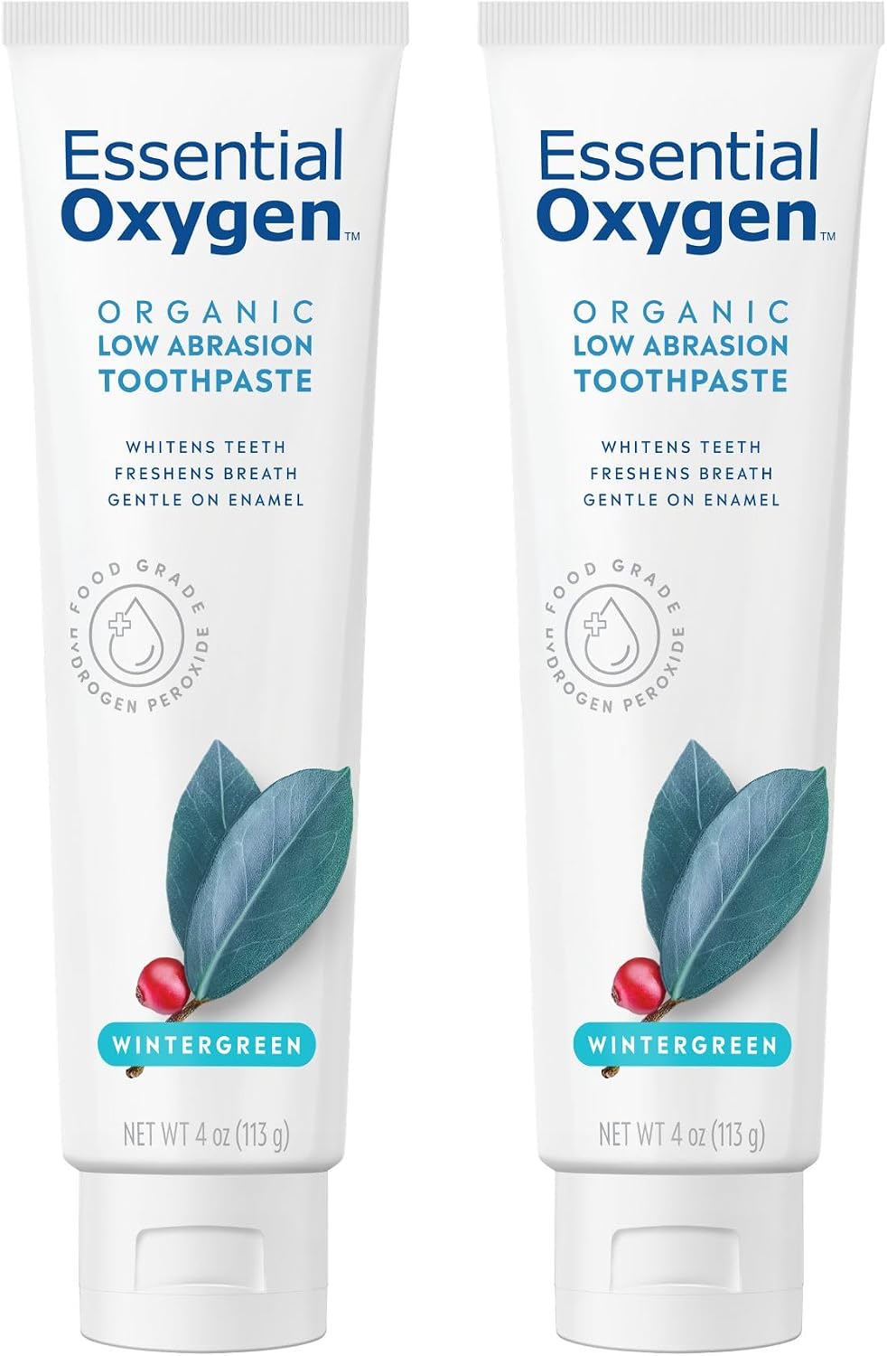BR Organic Low Abrasion Toothpaste Wintergreen
