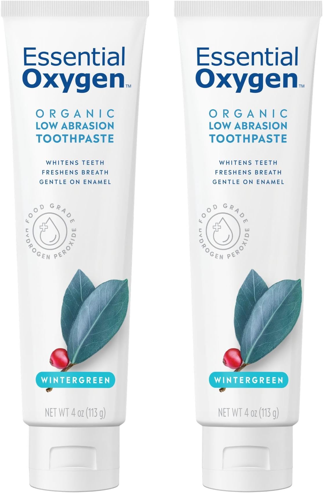 BR Organic Low Abrasion Toothpaste Wintergreen
