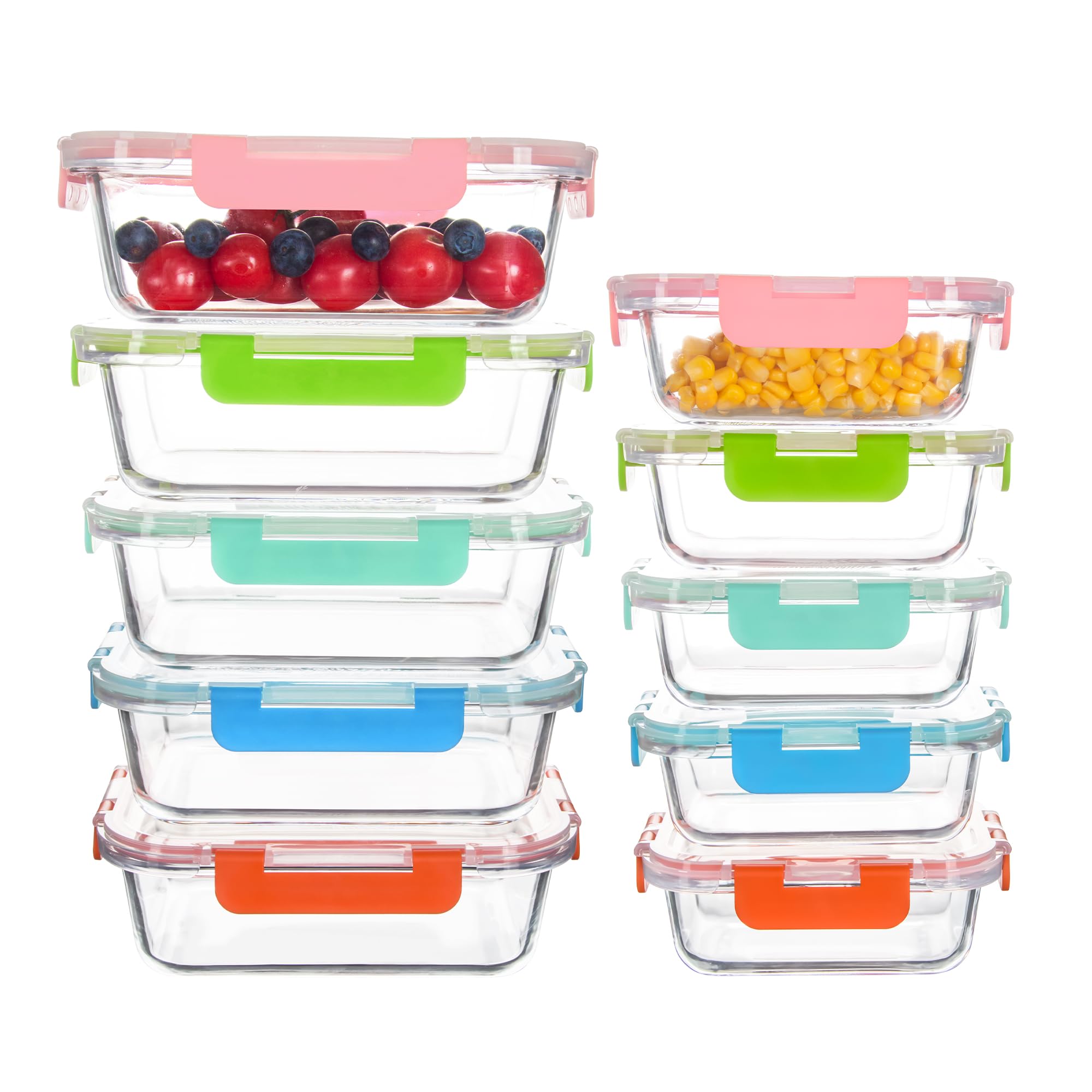 PRAKI 4L Airtight Food Storage Containers for Kitchen & Pantry ...
