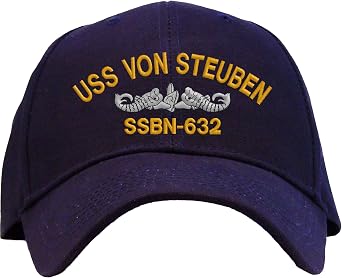 USS Von Steuben SSBN-632 Pro Style Embroidered Baseball Cap