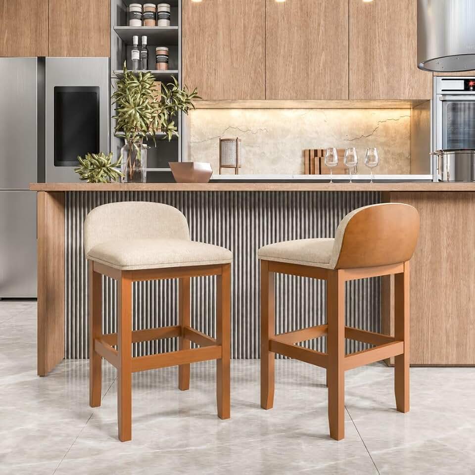 Kit 2 Banquetas Ônix 75 cm para Bancada, Ilha Gourmet e Cozinha Americana – Design Moderno.