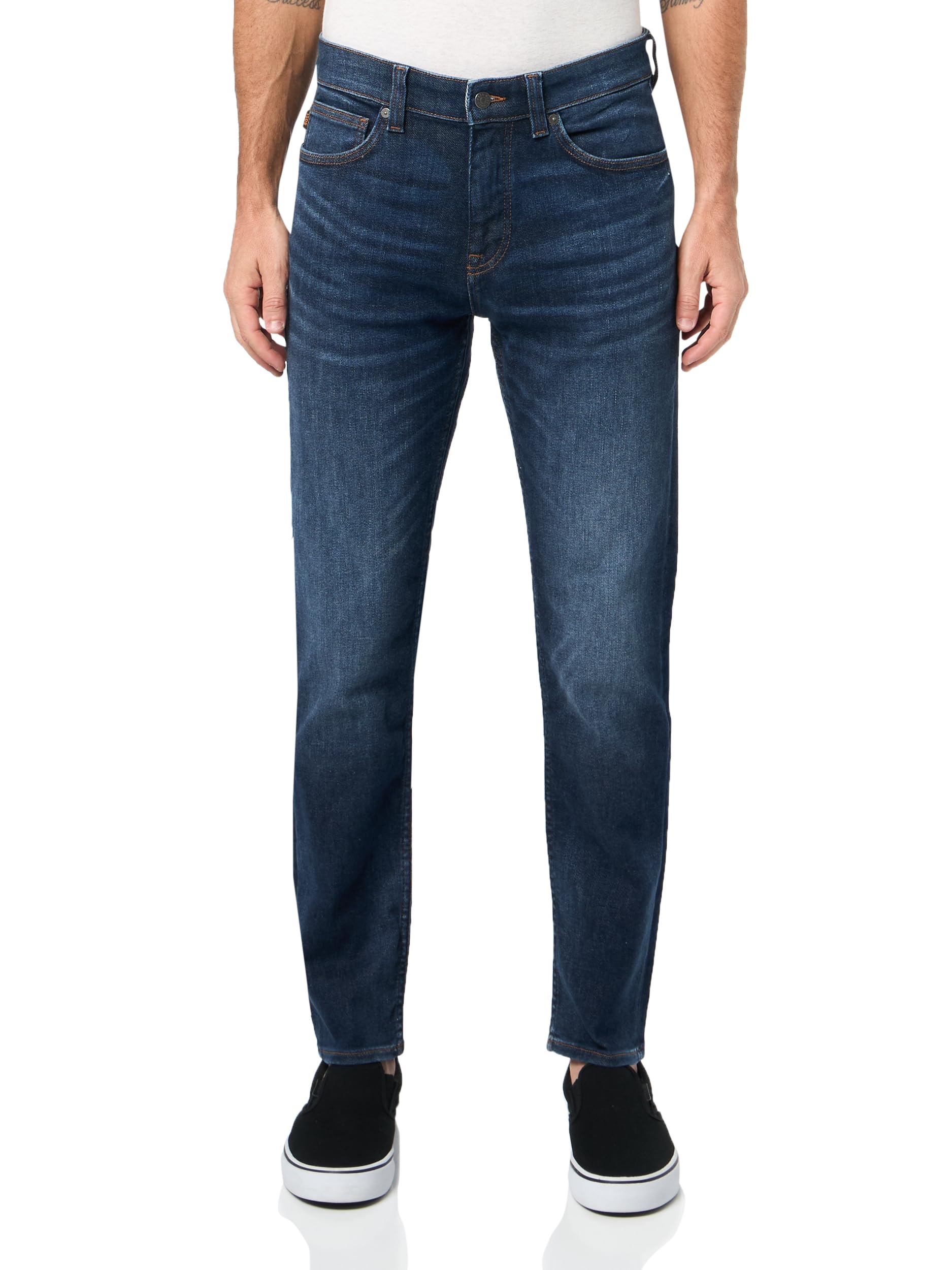 BOSS Men's Delaware Slim Fit Stretch Jeans