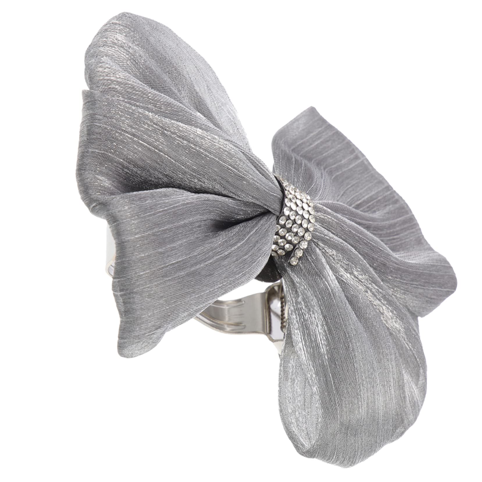 TOPBATHY 4pièces Nœud Décoratif Tulle pour Rideaux Embrasses Élégantes à Nouer Accessoires De Décoration pour Fenêtres Léger pour Salons Et Bureaux