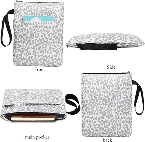 Miniatura 8 de Protector de libros con funda de libro fundas de libros para libros de bolsillo tela lavable fundas de libro con cremallera regalos para amantes de