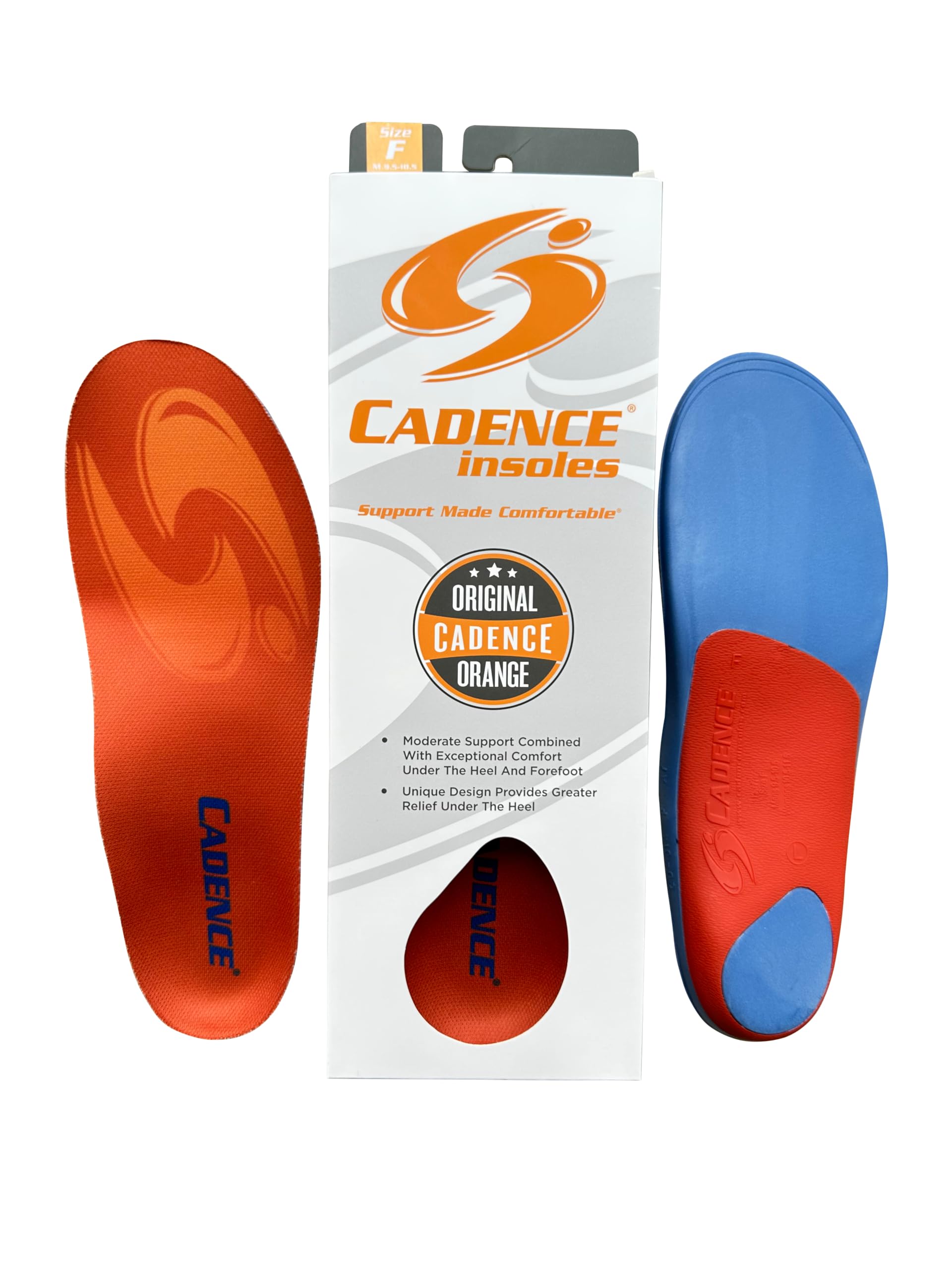 Amazon.com: Cadence Insoles Orthotic Shoe Insoles : Health & Household