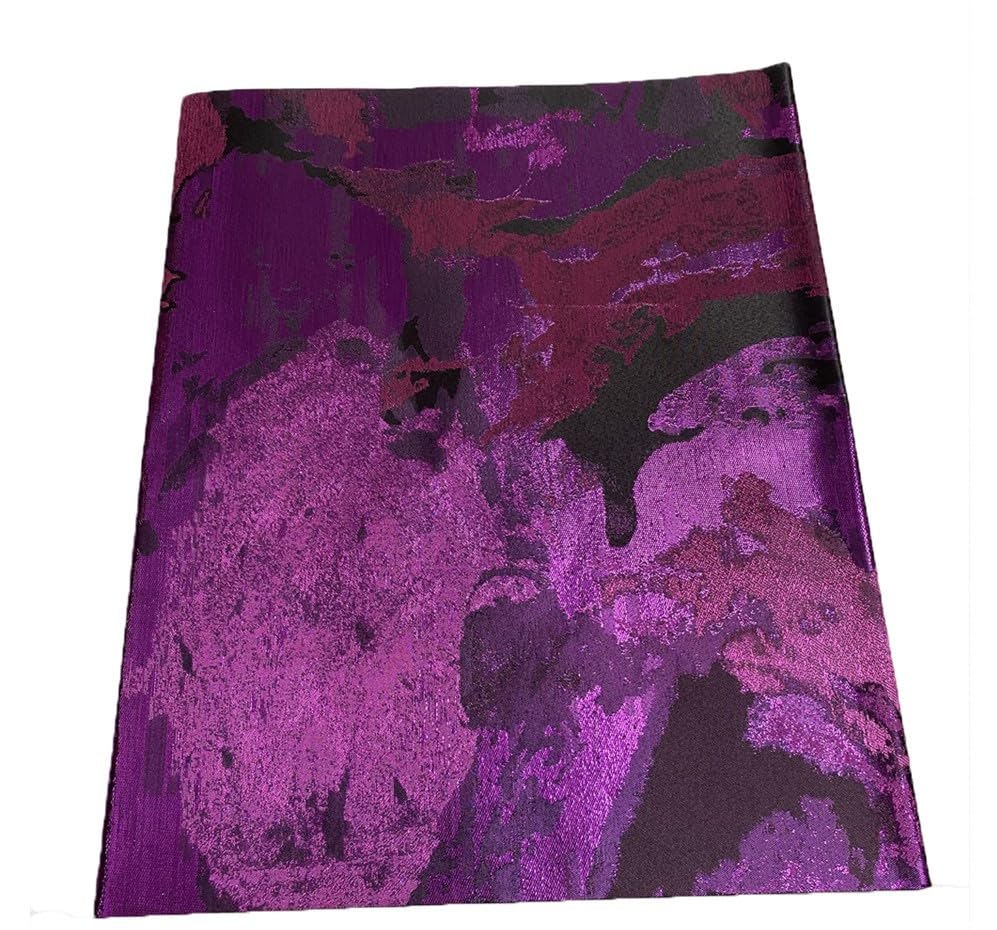 Colorful African Sego Headties Gele Fabric 2pcs/Bag Nigerian Printed Headscarf for Women ML104TJ06 (Deep purple)