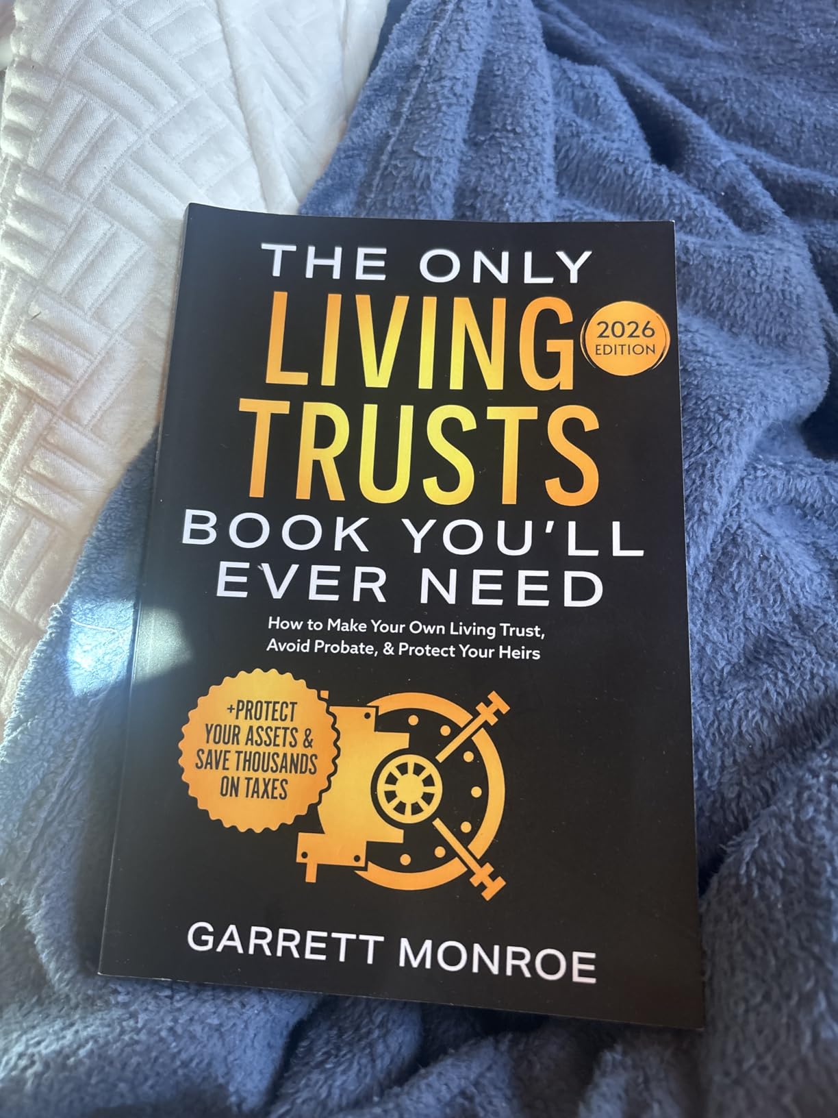 Customer with the book 1