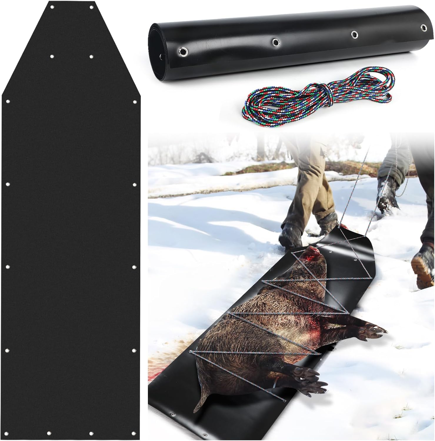 Deer Drag Sleds AllPurpose Utility Sled for Effortless