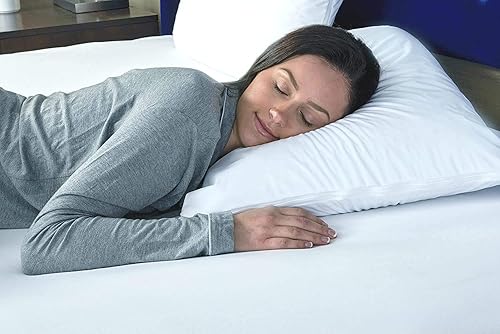 Miniatura 6 de Paquete - 2 artículos: Protector de colchón con cremallera de tamaño completo + protectores de almohada estándar 4 piezas.