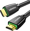 UGREEN HDMI Kablo 4K 60Hz UHD 2.0 HDMI ARC Kablo HDR 3D High Speed 18Gbps Ethernet Altın Kaplama TV Televizyon, Monitor, Blu-ray, PS5PS4PS3, Xbox Series S, Soundbar 2M ile Uyumlu