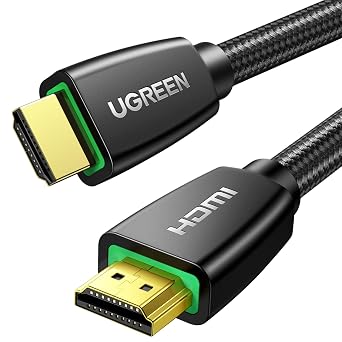 UGREEN HDMI Kablo 4K 60Hz UHD 2.0 HDMI ARC Kablo HDR 3D High Speed 18Gbps Ethernet Altın Kaplama TV Televizyon, Monitor, Blu-ray, PS5/PS4/PS3, Xbox Series S, Soundbar (2M ile Uyumlu) | 18Gbps, Ethernet Desteği, UHD TV Bilgisayar Anahtarı Xbox 360 PS5 PS4 Blu-ray ile Uyumlu