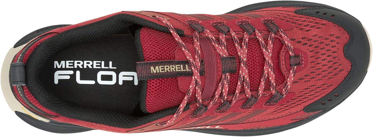 Merrell Men's Moab Speed 2 Hiking Shoe, Crimson, 9.0