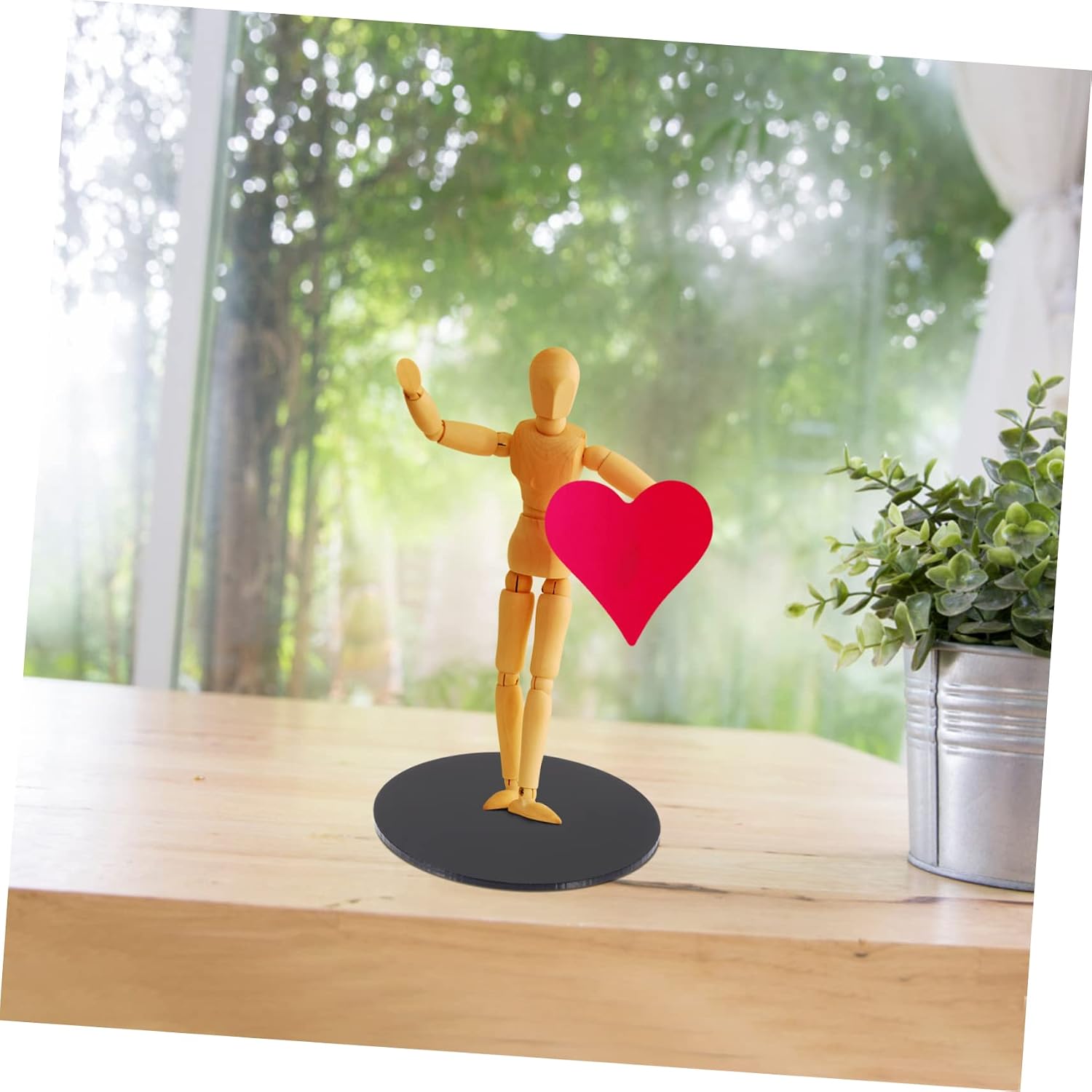 Abaodam 36pcs Acrylic Doll Display Base Double-Sided Holder for Doll Models Easy to Use for Crafting and Showcasing