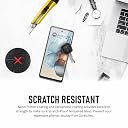 SupCares Tempered Glass for Motorola Moto G24 Power, Moto G04, Moto G24 and Moto G04s (6.6 Inch) With Installation Kit | 9H Edge to Edge Screen Protector | Black gallery image