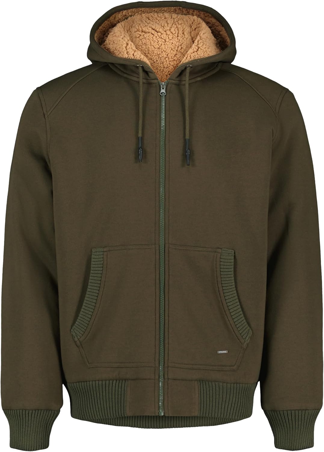 Buffalo David Bitton Men's Long Sleeve Sherpa Fleece Zip Up