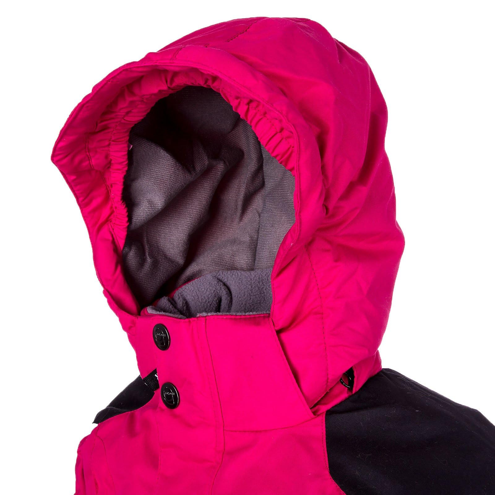 Golder Mädchen Skianzug, Schneeanzug mit Kapuze, Winter-Overall wasserdicht, atmundsaktiv