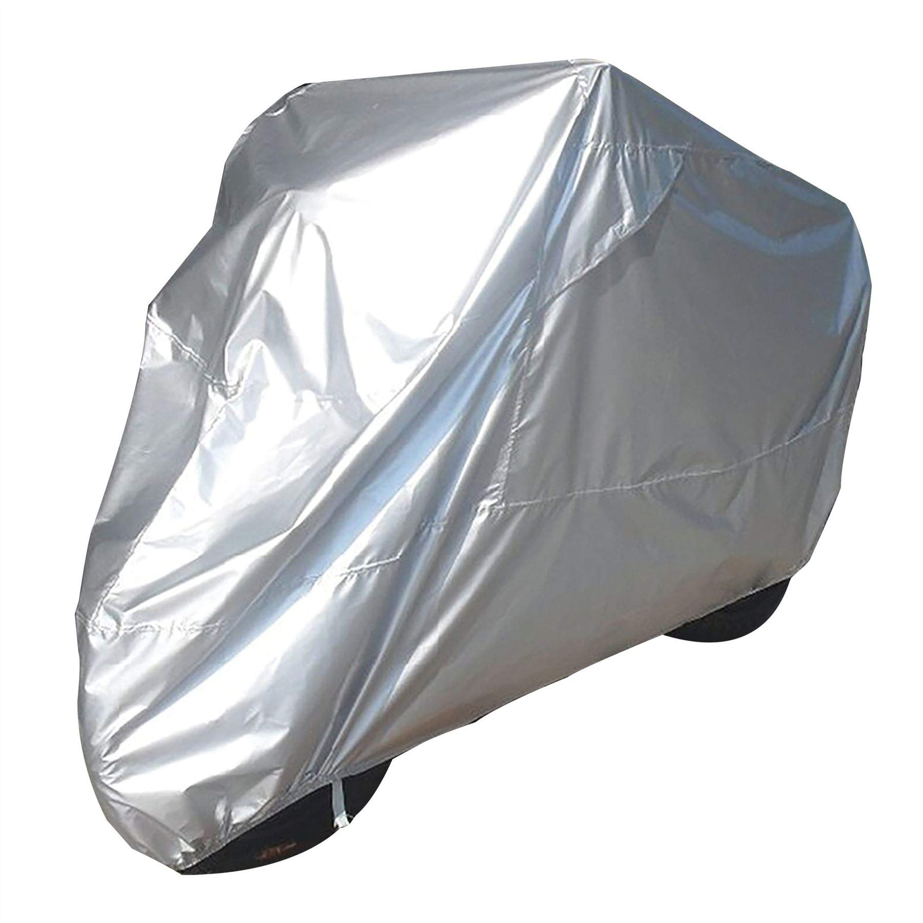 Housse moto imperméable argent taille XL bâche protection extérieure - 2