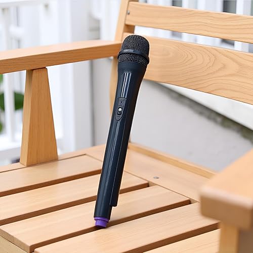 Miniatura 5 de Fake Microphone Plastic Realistic Microphone Simulate Speech Practice Prop for Karaoke Fun Stage or Costume Prop Birthday Party Accessory(Random