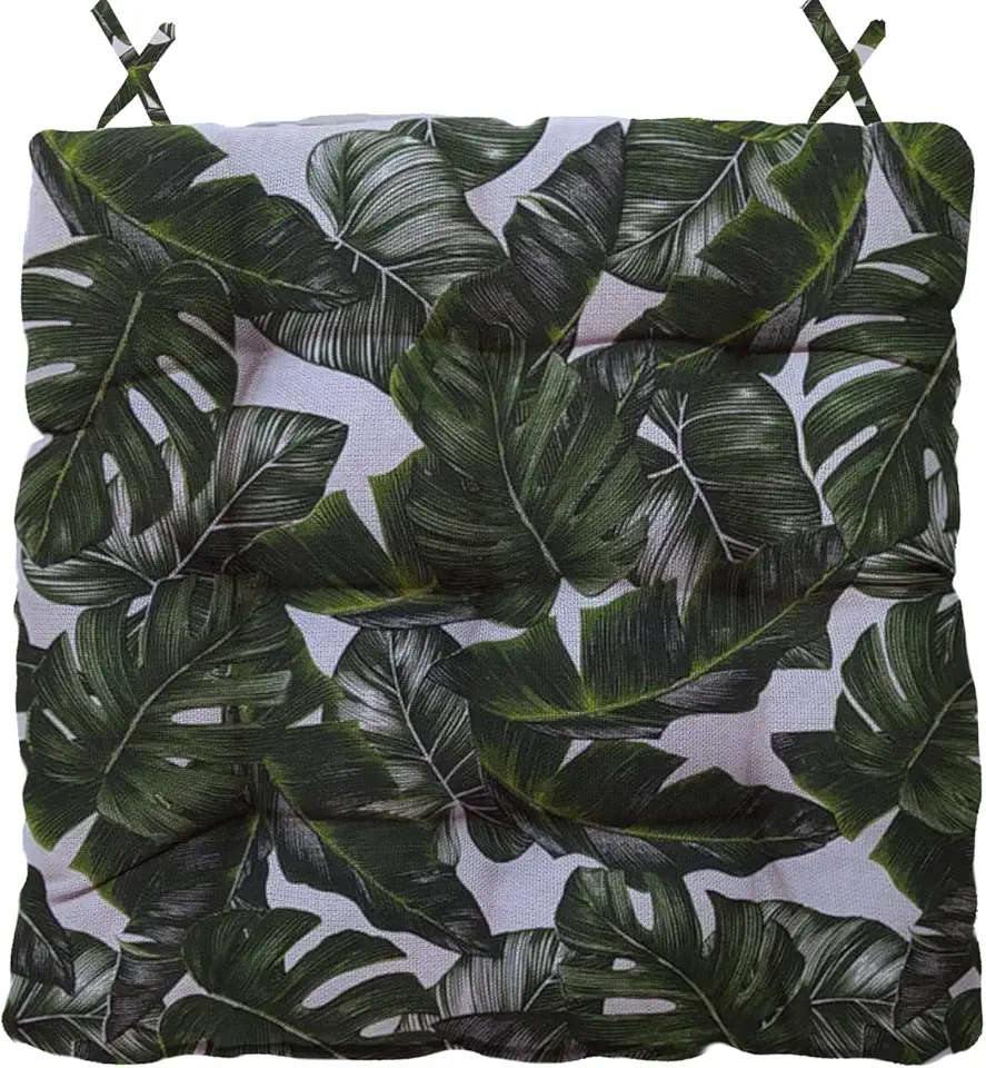 Almofada Para Cadeira Futton Wendy 40x40cm Costela de Adão