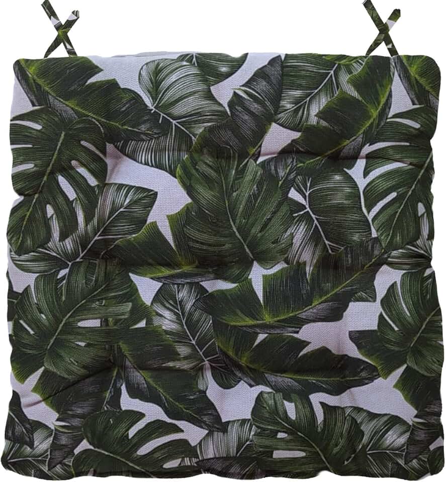 Almofada Para Cadeira Futton Wendy 40x40cm Costela de Adão