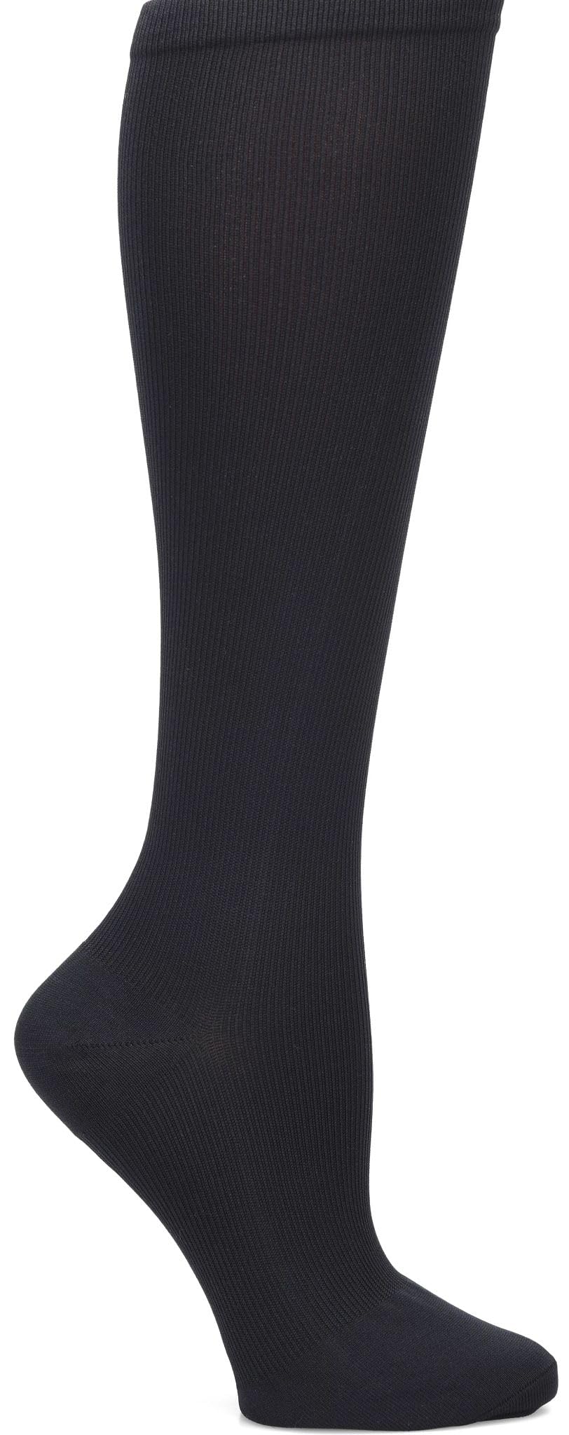 Nurse Mates Women's Wide Calf Socks | 12-14 mmHg Compression | Up to 22" Calf | One Size | 1 Pair