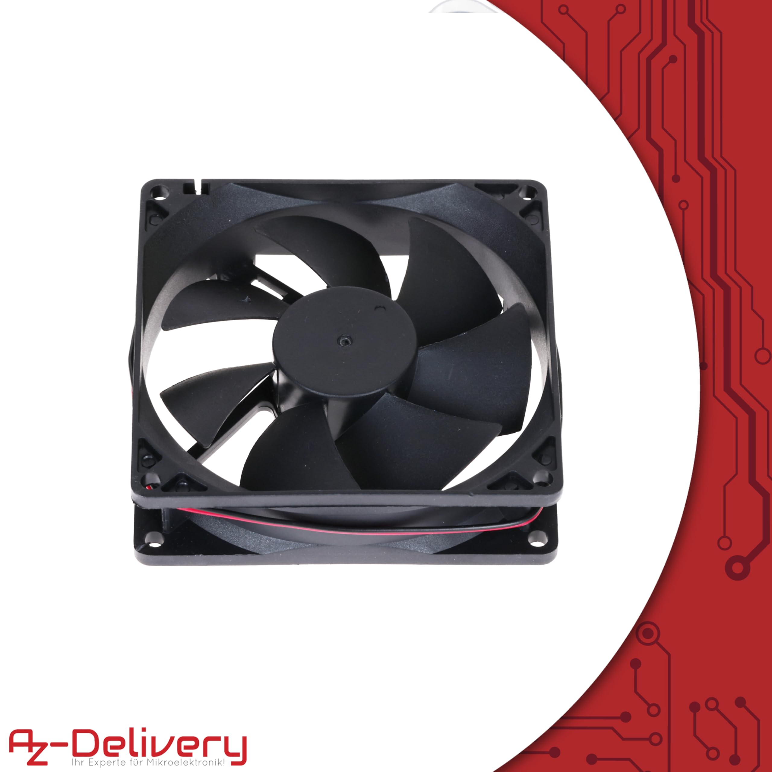 AZDelivery Kit de refrigeración Peltier – disipador de calor y ventilador 12 V – aluminio, 12 V, accesorios