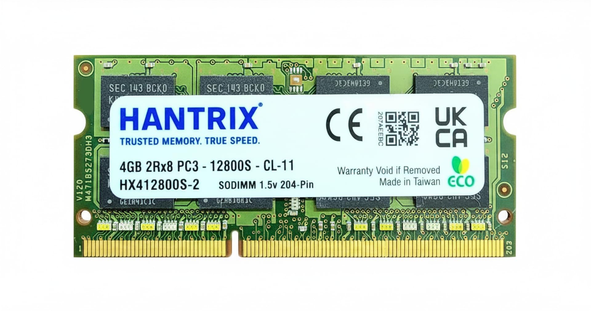 4GB DDR3 1333MHz Laptop RAM Compatible with Samsung M471B5273DH0-CK0 | 204-Pin, 1.5V, CL11, 2Rx8 | PC3-12800 SODIMM | 3-Year Warranty-image-37