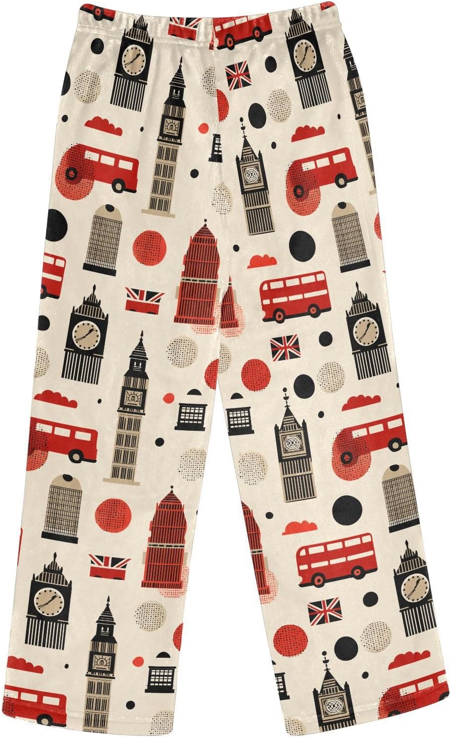 London Element Cartoon Boys Pants for Kids Fleece Bottoms Long Jogger Pants Trousers with Pockets Size 6-14Y