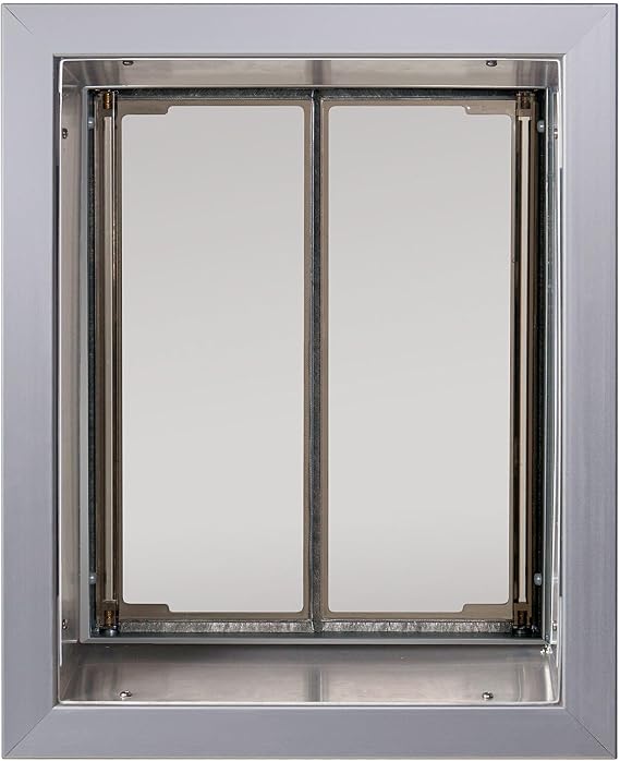 Plexidor Performance Wall Mount Pet Doors - Energy Efficient Dog Door with Lock and Key
