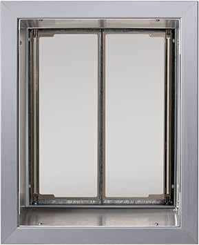 Plexidor Performance Wall Mount Pet Doors - Energy Efficient Dog Door with Lock and Key