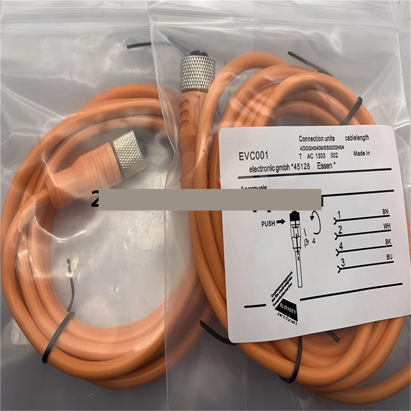 1 Stück Sensorkabel EVC001 EVC002 EVC003 EVC004 EVC005 EVC006 EVC141 EVC142 EVC143 EVC144 EVC145(Evc002)