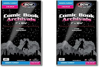 BCW Current Age 2 Mil Mylar Comic Bags- 100 ct