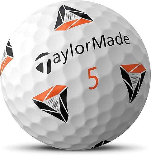 Miniatura 2 de Pelotas de golf TaylorMade TP5 & TP5x (blanco, amarillo, Pix)