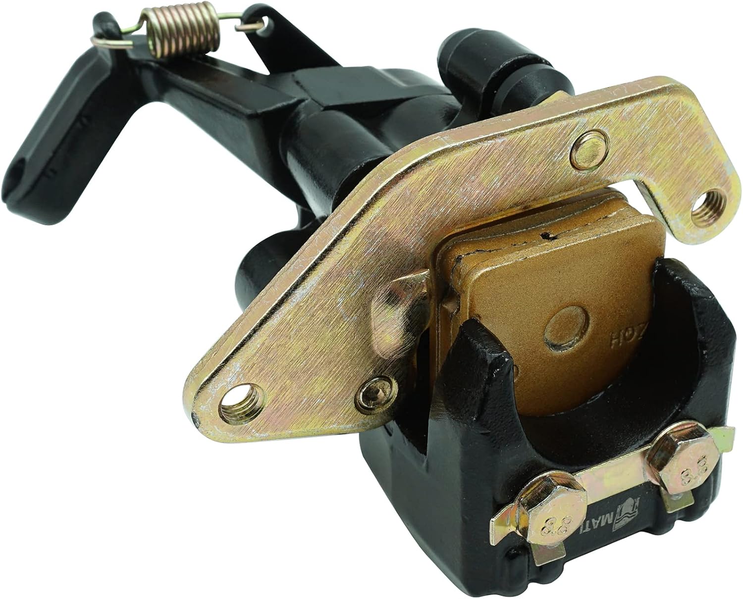 M MATI Rear Brake Caliper Assembly W/Pads for Yamaha YFZ450 2004 2005 with Parking Brake 5TG-2580W-00-00 5LP-W0046-50-00