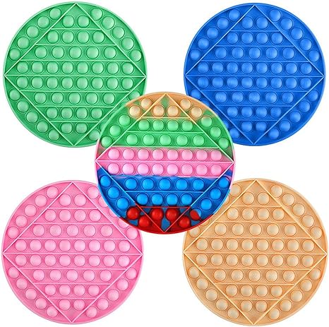 Amazon Co Jp シリコーンバブルスクイーズセンサーおもちゃシリコンフィンガーバブルミュージック大型シリコン玩具 4個 A おもちゃ